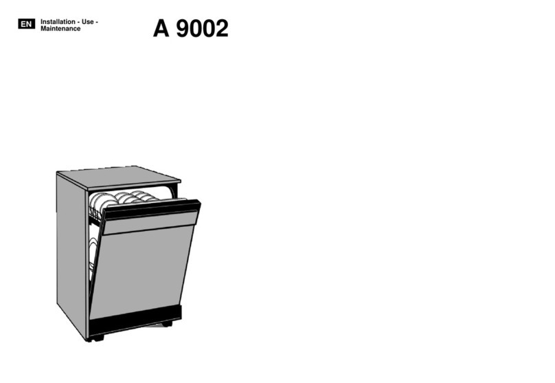 Candy A 9002 Operation manual