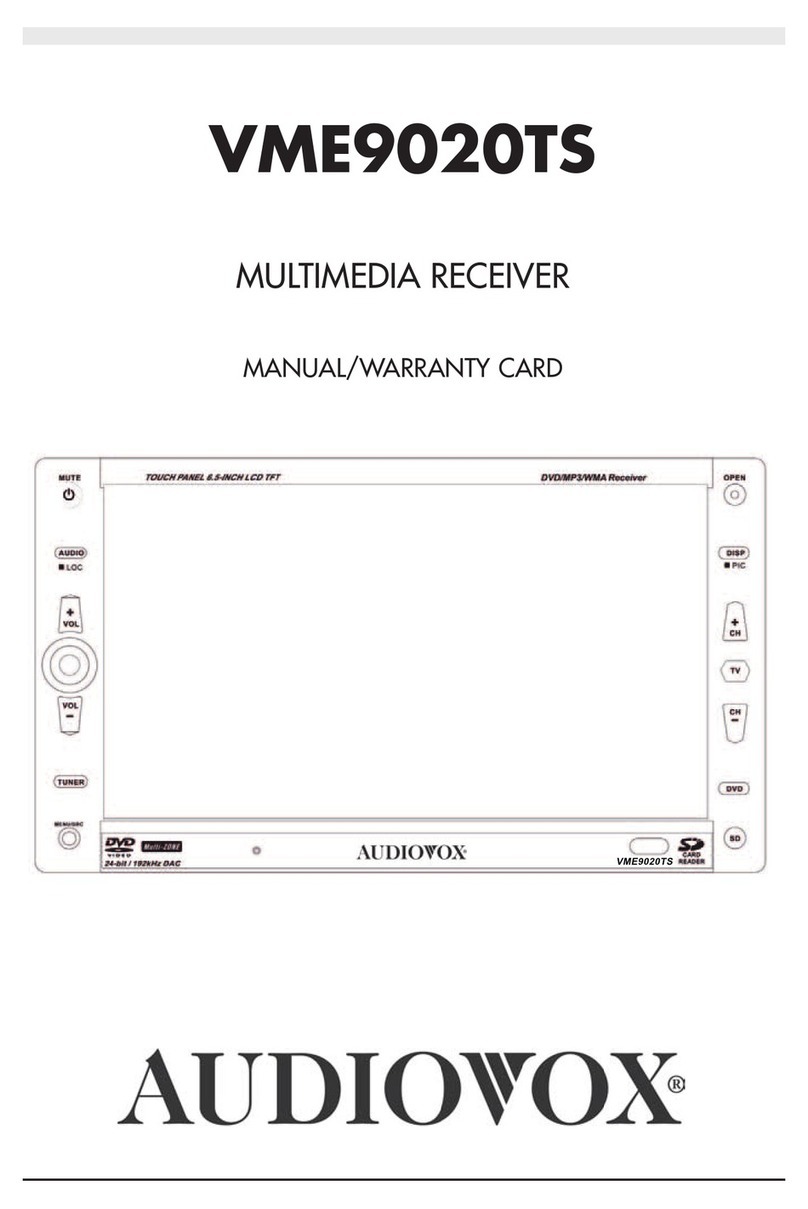 Audiovox VME9020TS Guide