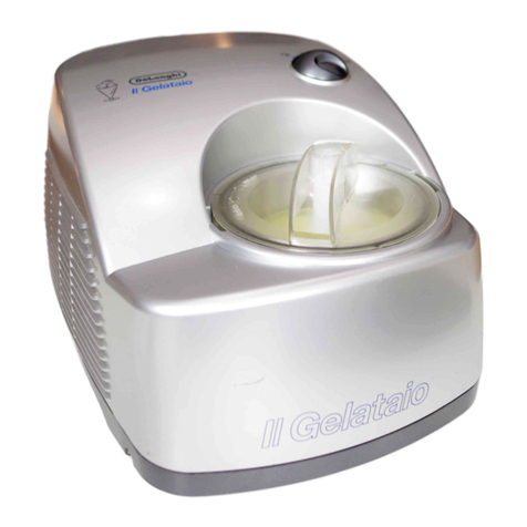 DeLonghi Ice-cream maker User manual