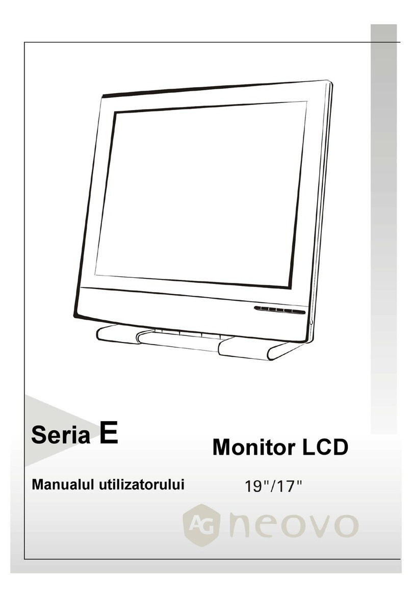 AG Neovo E-17 User manual