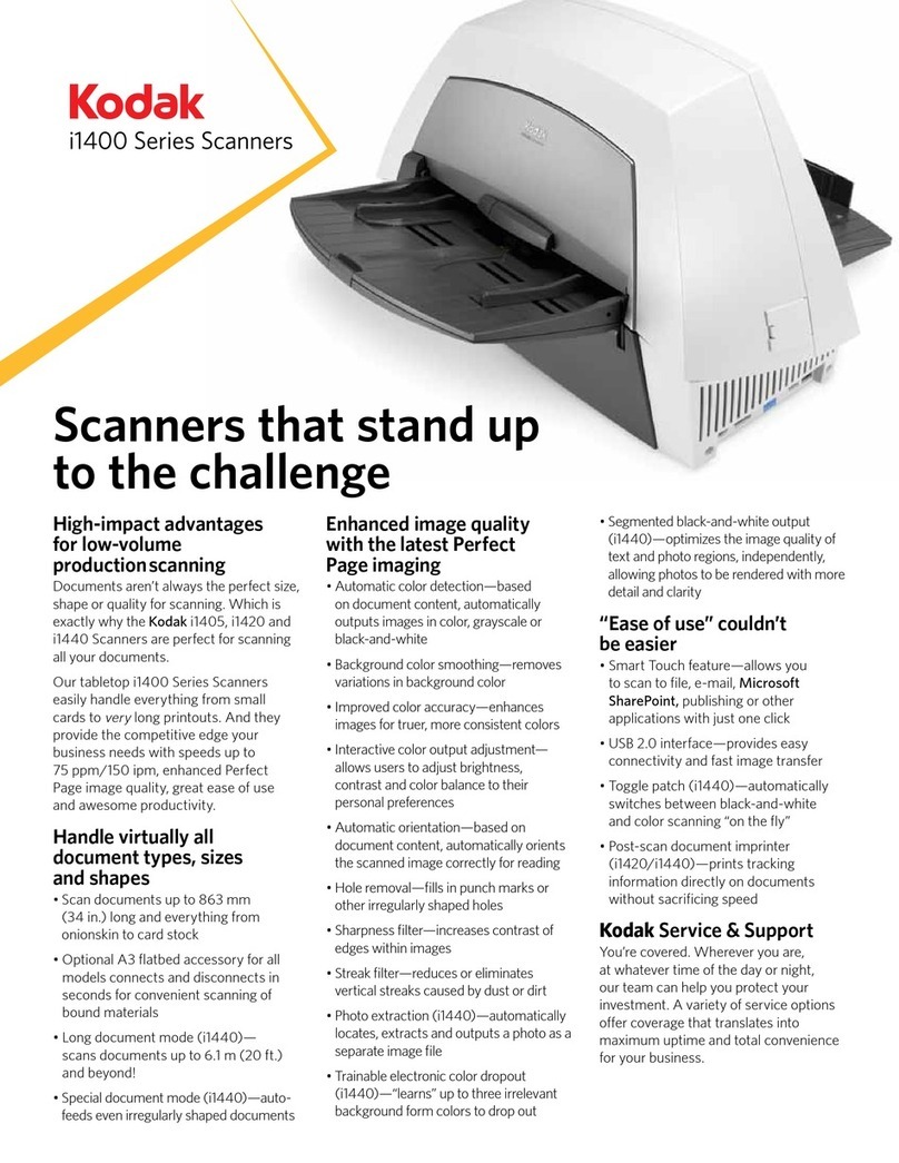 Kodak i1400 Series User manual