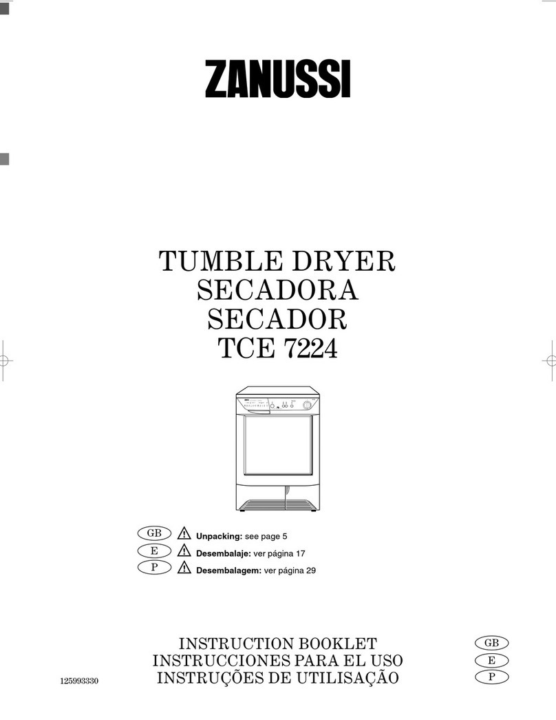 Zanussi TCE7224 User manual