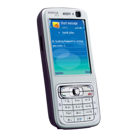 Nokia N73 - Smartphone 42 MB User manual Nokia N73 - Smartphone 42 MB User manual