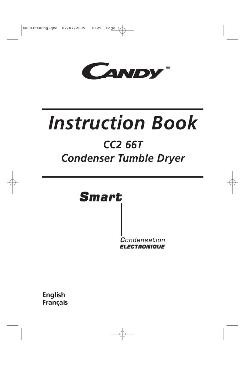 Candy CC2 66T Instruction book