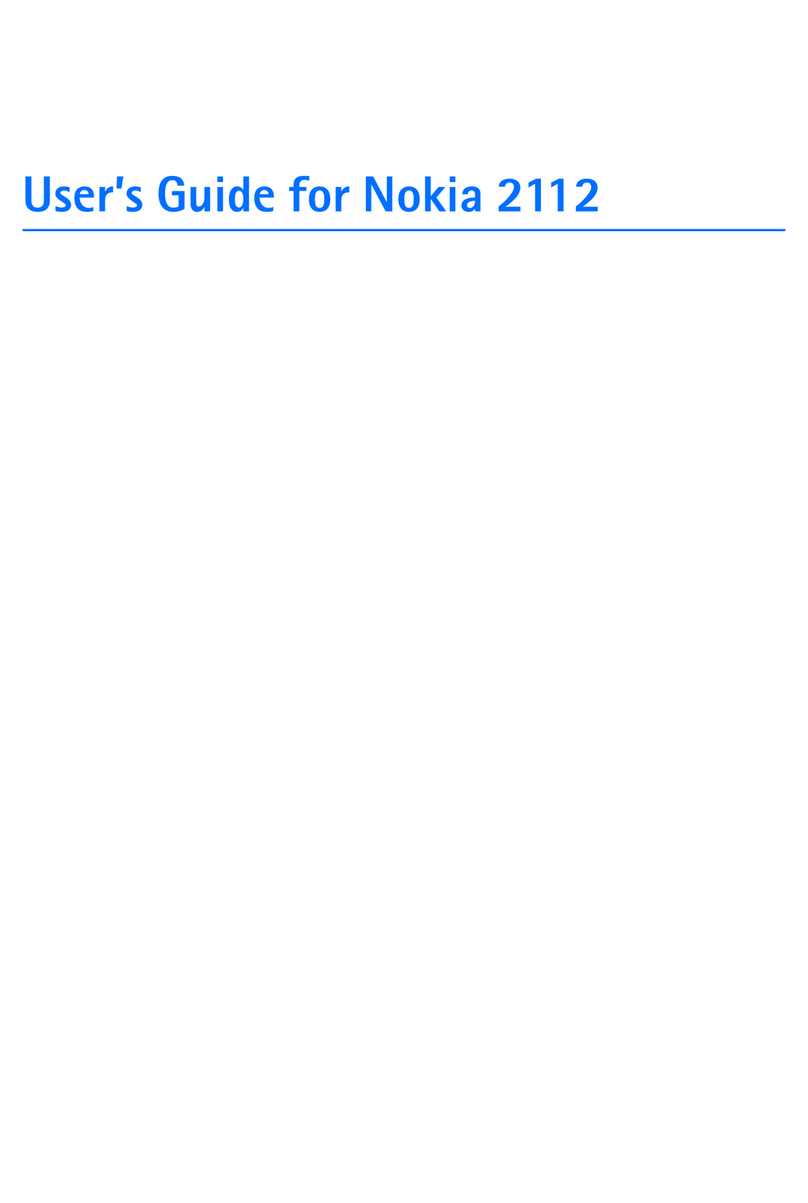 Nokia 2112 User manual