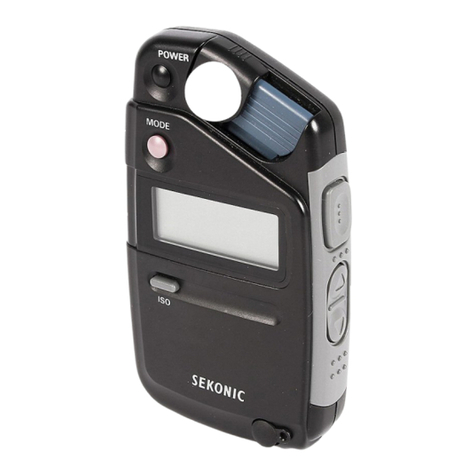 Sekonic FLASHMATE L-308BII User manual Sekonic FLASHMATE L-308BII User manual