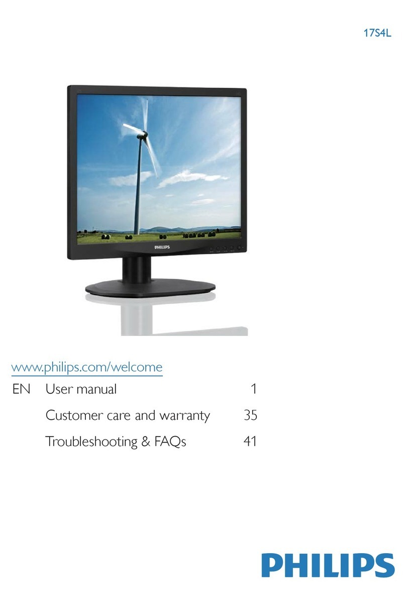 Philips 17S4L User manual