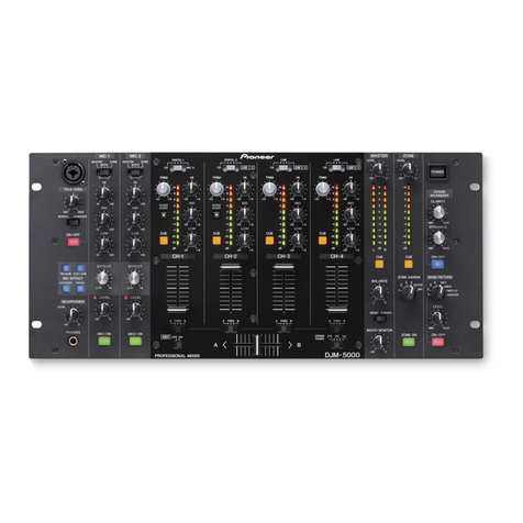 Pioneer DJM 5000 - Professional Standard Mobile DJ... operating instructions