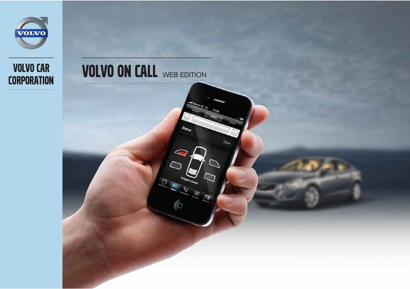 Volvo On Call owner's manual