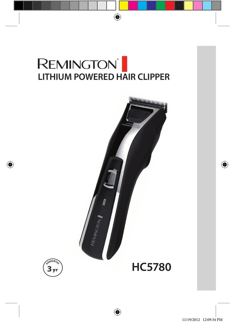 Remington HC5780 manual&nbsp;