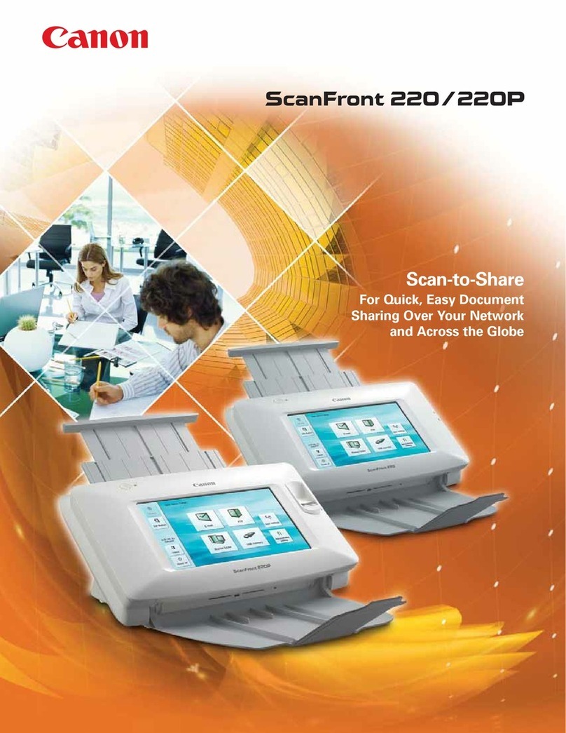 Canon ScanFront 220 Brochure & specs