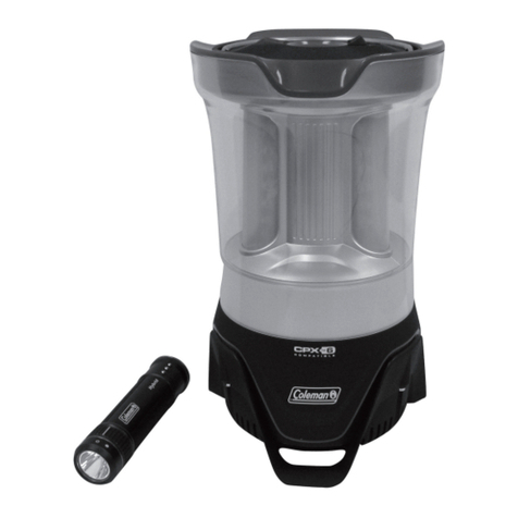 Coleman 4D CPX 6 LED DOUBLE EDGE user guide