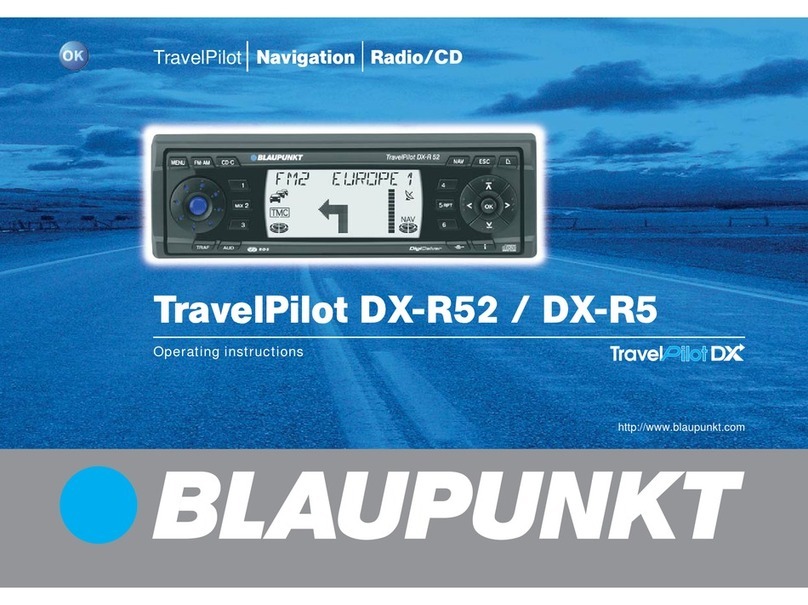 Blaupunkt DX-R52 User manual