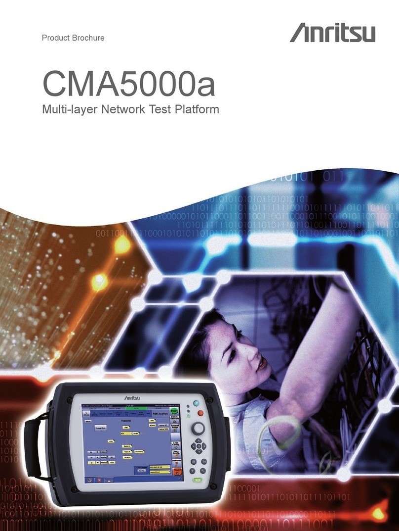 Anritsu CMA5000a Product brochure