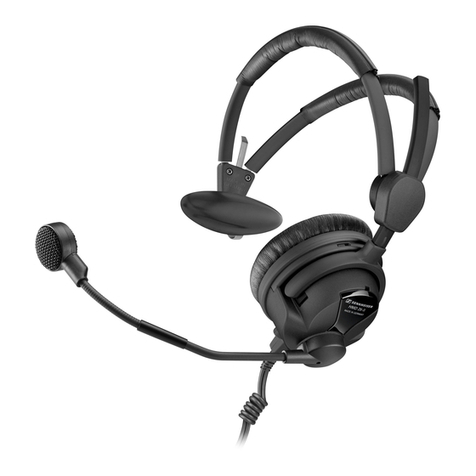 Sennheiser HD 26 Pro instruction manual