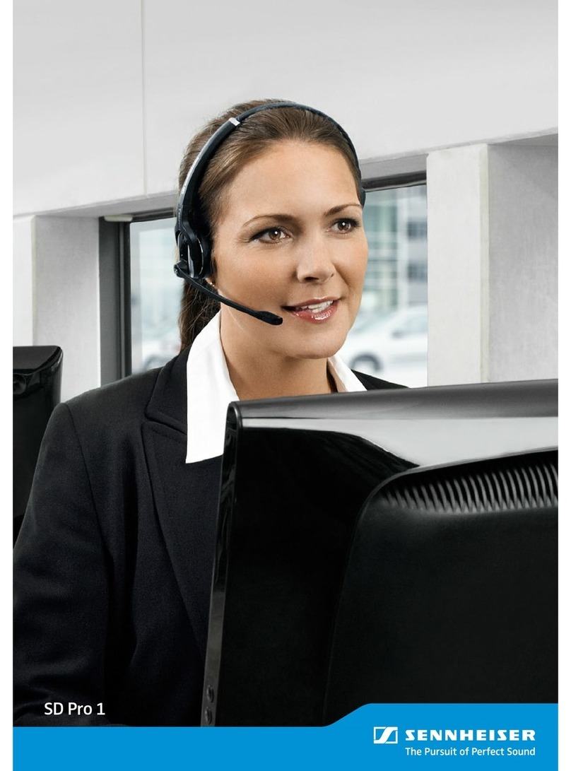 Sennheiser SD Pro 1 quick guide