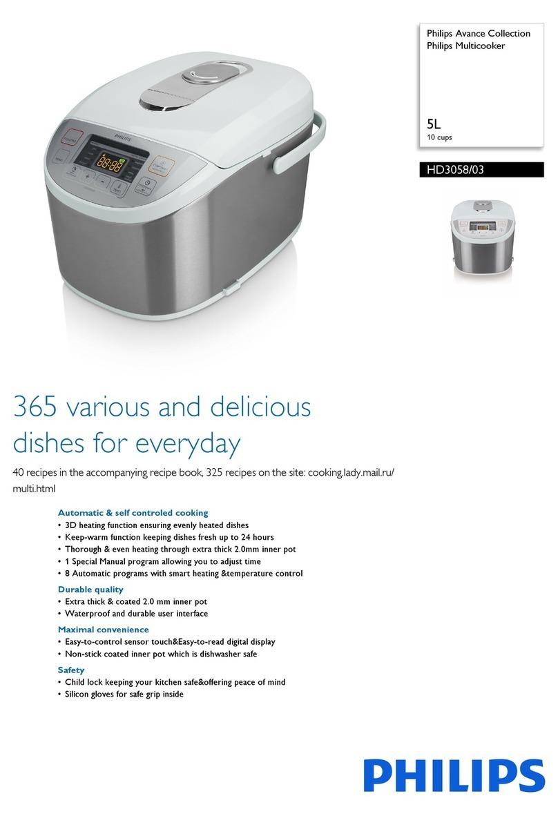 Philips HD3058/03 Specifications