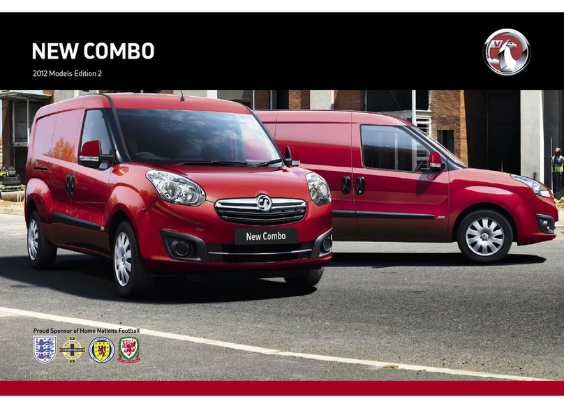 Vauxhall NEW COMBO Edition 2 2012 User manual