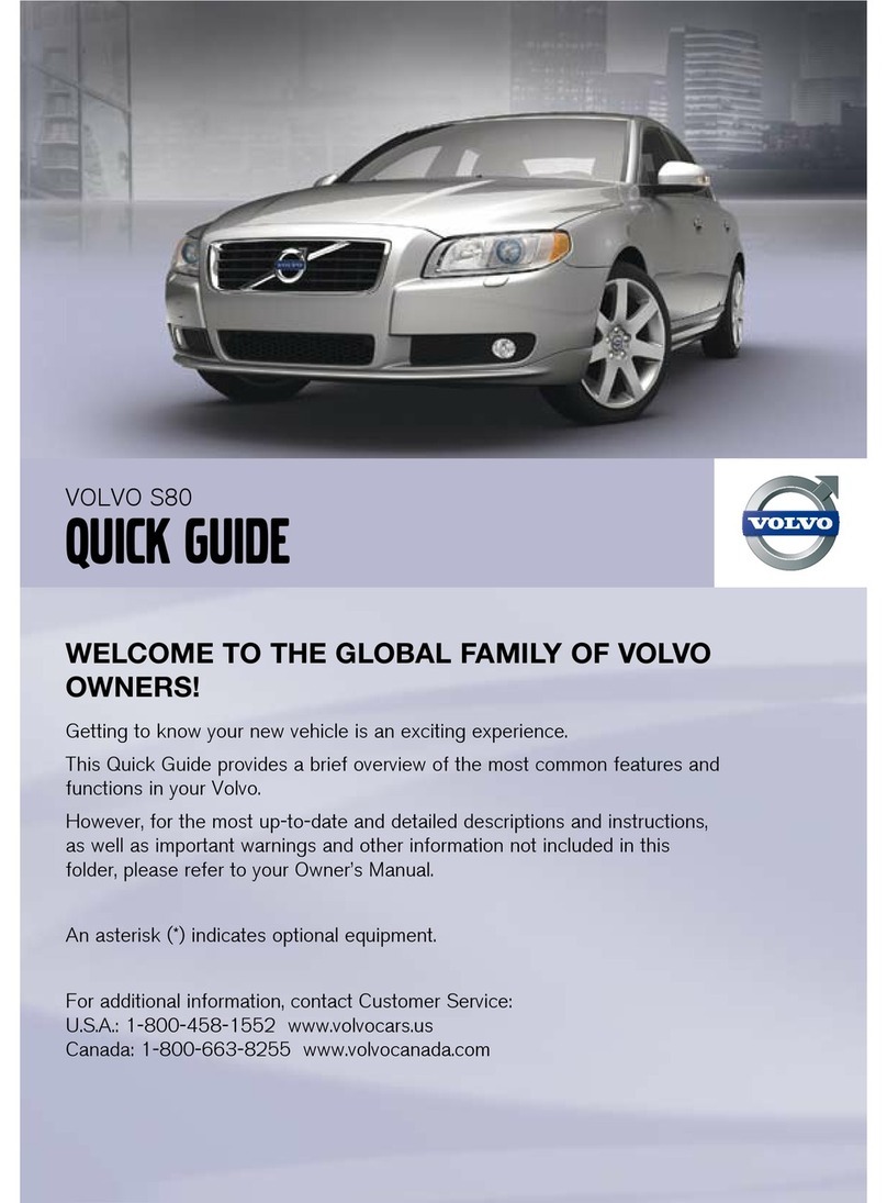 Volvo S80 - quick guide