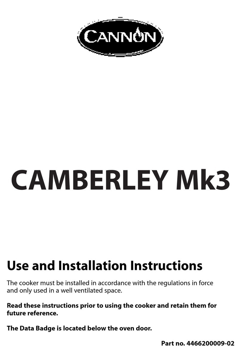Cannon CAMBERLEY Mk3 Technical manual
