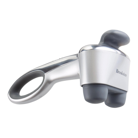 Brookstone MAX 2 Dual-Node Massager User manual