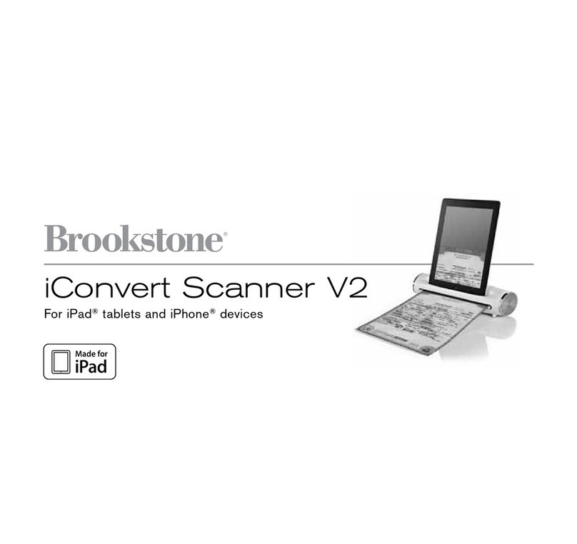 Brookstone iConvert Scanner V2 user guide