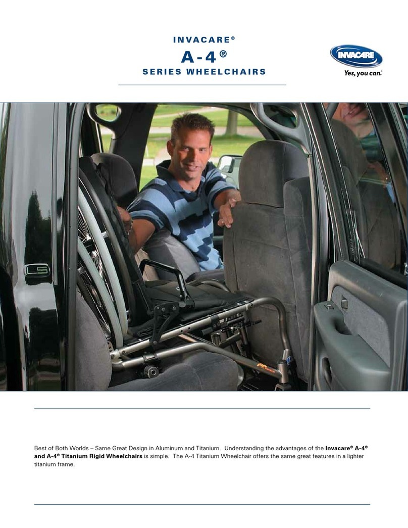 Invacare A-4 Series Owner's manual