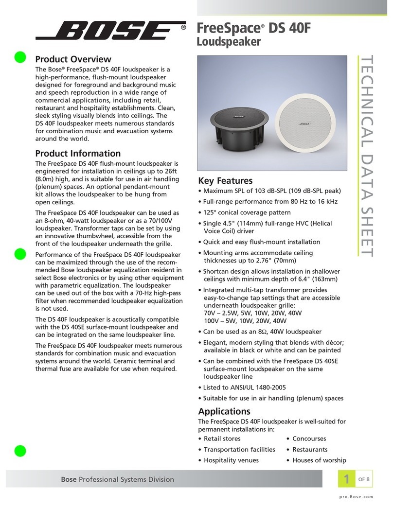 Bose FreeSpace DS 40F Instruction Manual
