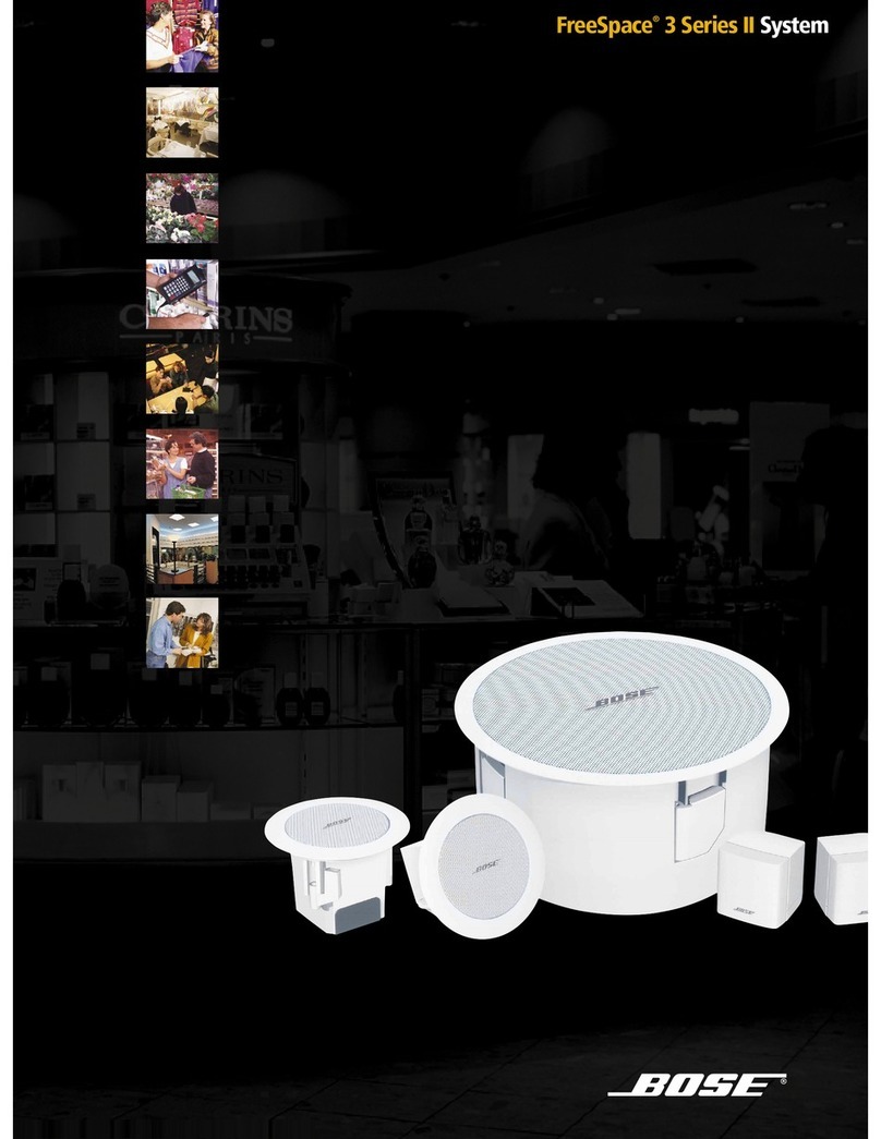 Bose Companion 3 Series II Brochure & specs