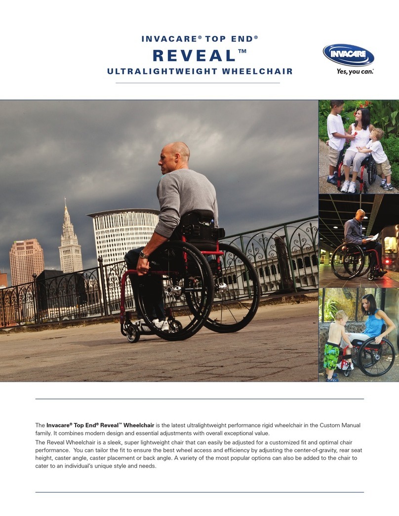 Invacare Top End Reveal User manual