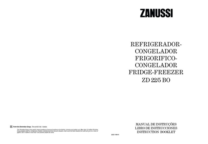 Zanussi ZD 22/5 BO User manual