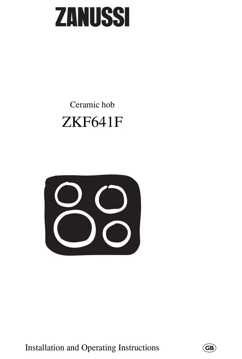 Zanussi ZKF641F User manual
