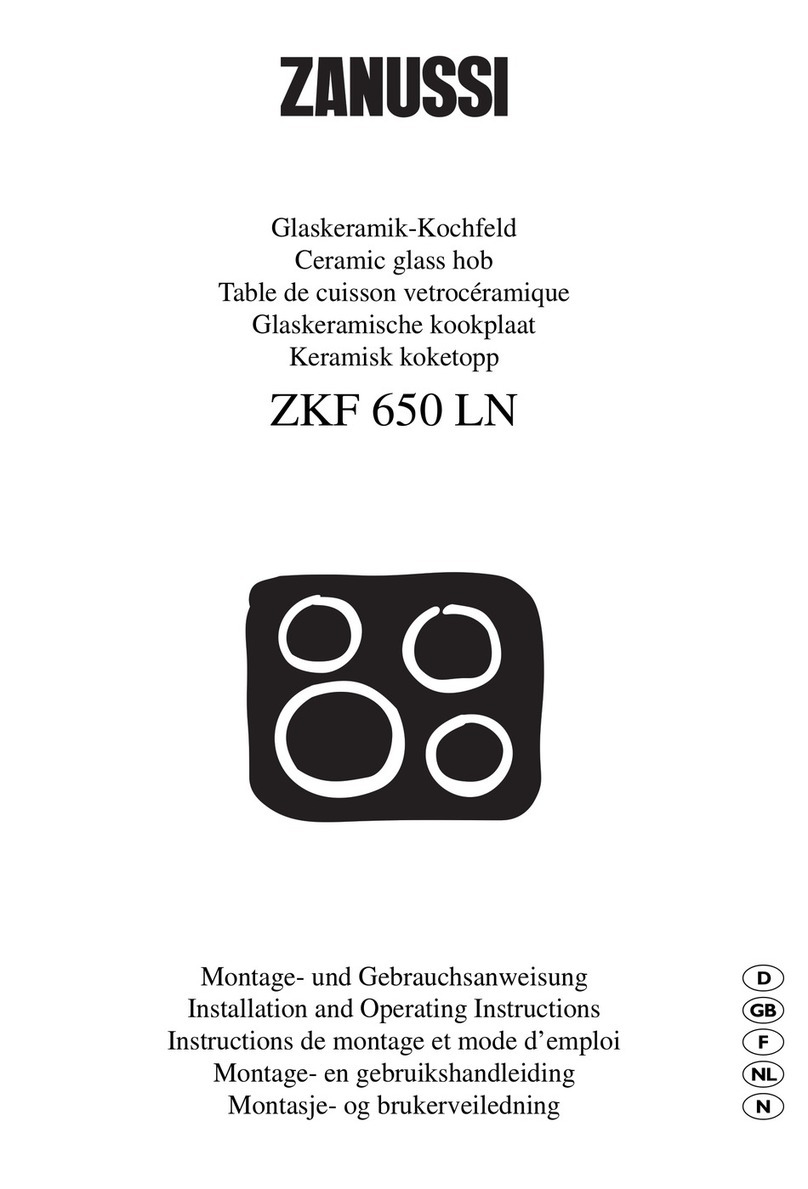 Zanussi ZKF 650 LN User manual