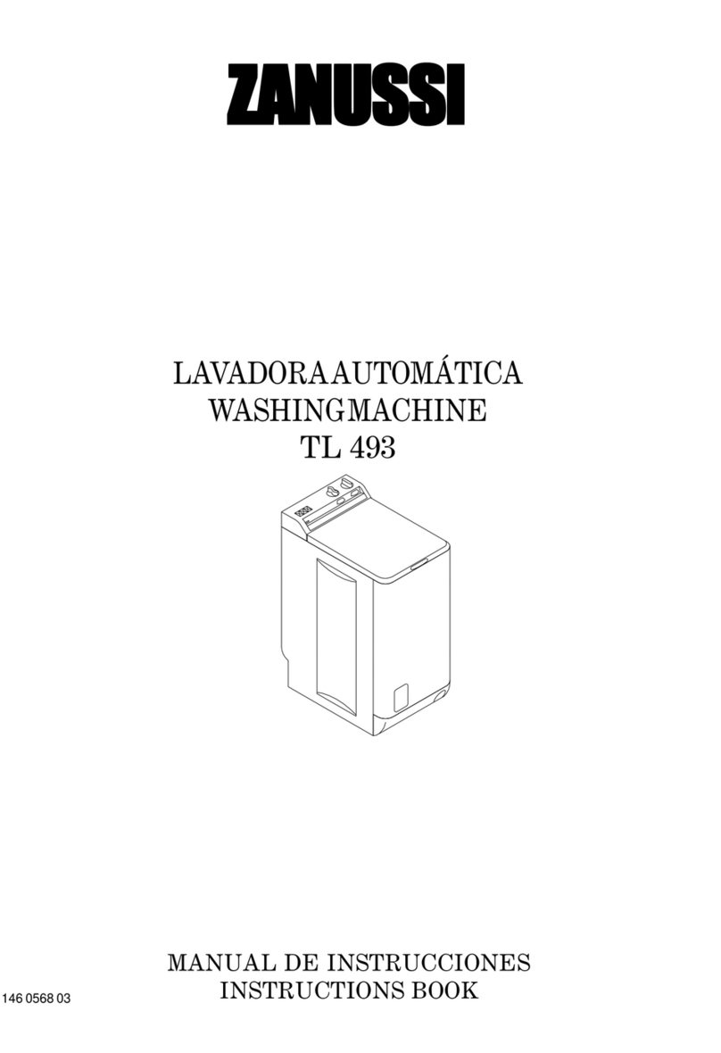 Zanussi TL493 Instruction book