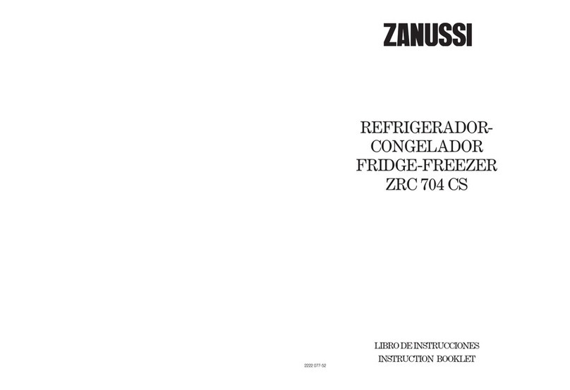 Zanussi ZRC 704 CS User manual
