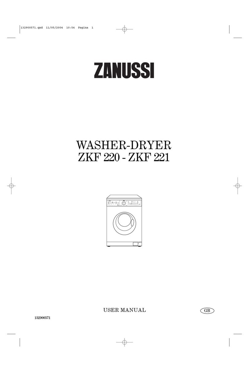 Zanussi ZKF 221 User manual Zanussi ZKF 221 User manual