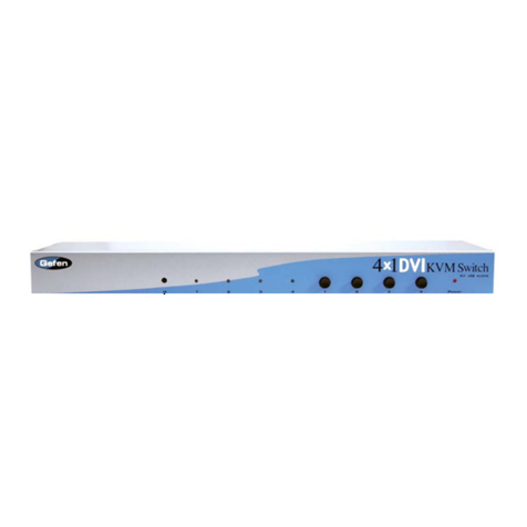 Gefen EXT-DVIKVM-441 User manual