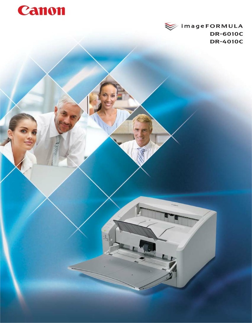 Canon imageFormula DR-6010C User manual