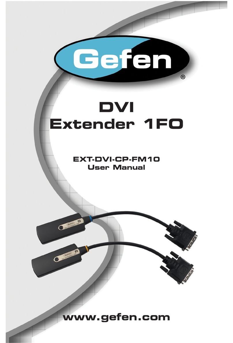 Gefen EXT-DVI-CP-FM10 user manual