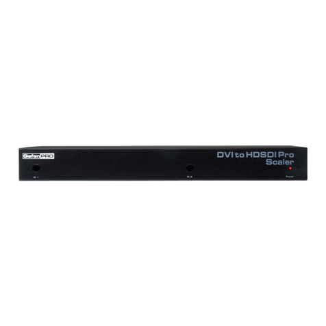 Gefen GEF-DVI-2-HDSDIPRO user manual