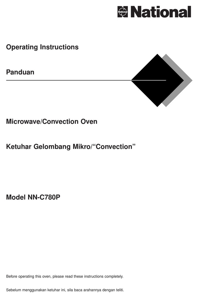 National Panduan NN-C780P operating instructions