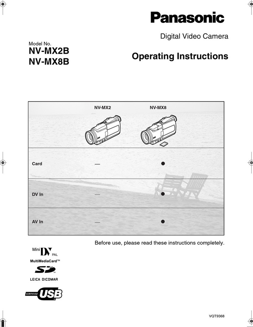 Panasonic NV-MX2 User manual Panasonic NV-MX2 User manual
