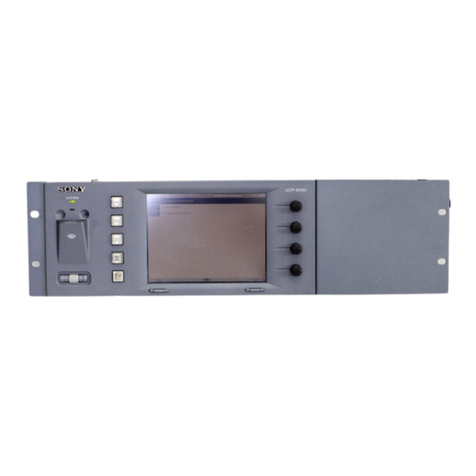 Sony UCP-8060E User manual