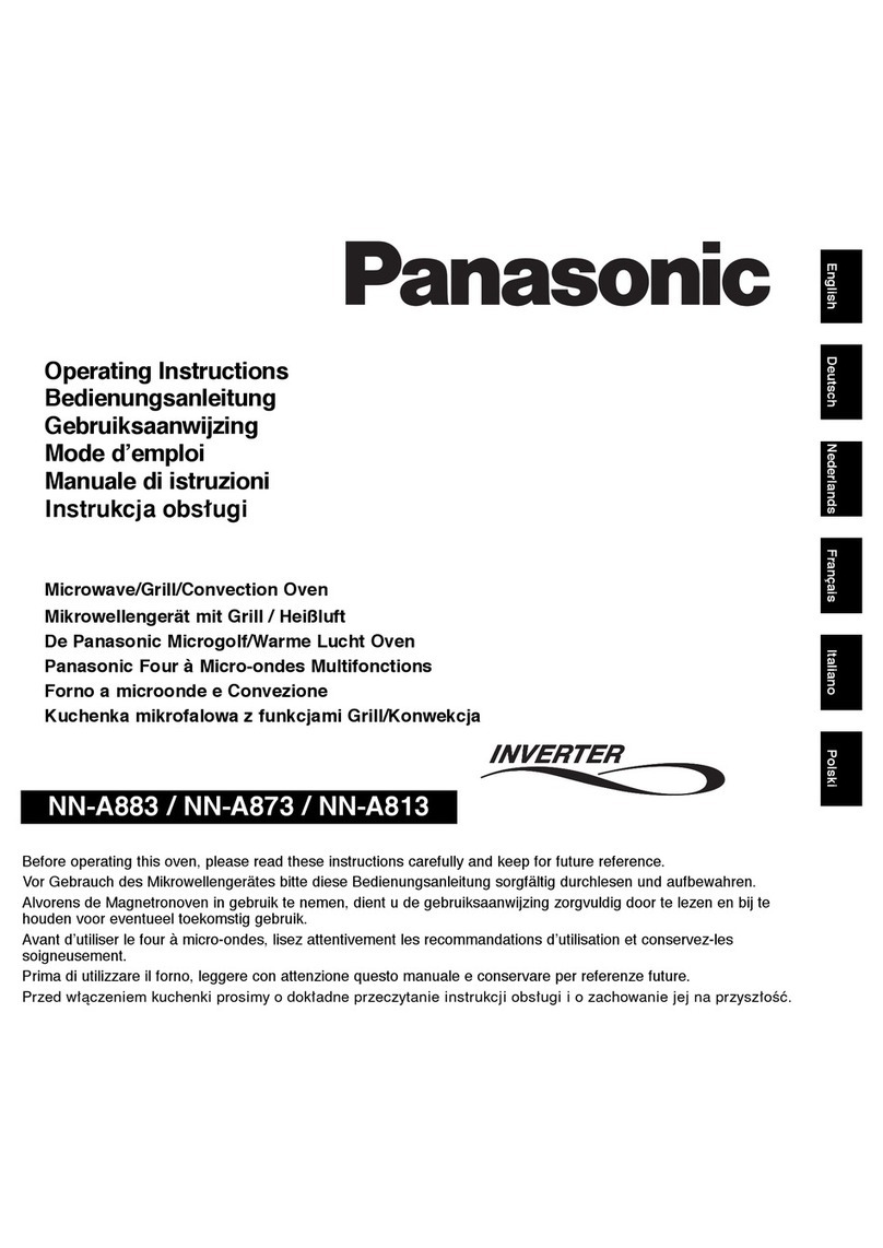 Panasonic Inverter NNA883 User manual Panasonic Inverter NNA883 User manual