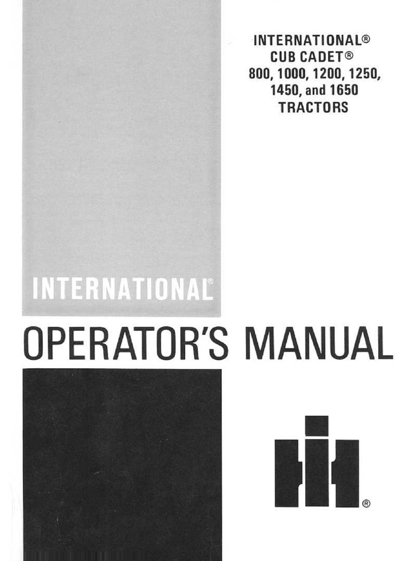 Cub Cadet 1200 User manual