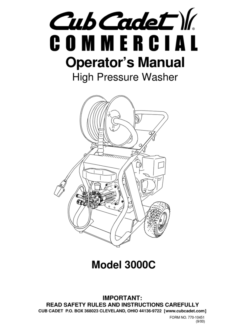 Cub Cadet 3000C Operator's manual