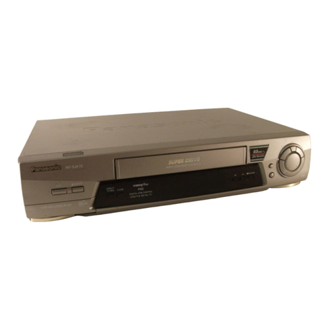 Panasonic NV-SJ410 Series User manual Panasonic NV-SJ410 Series User manual