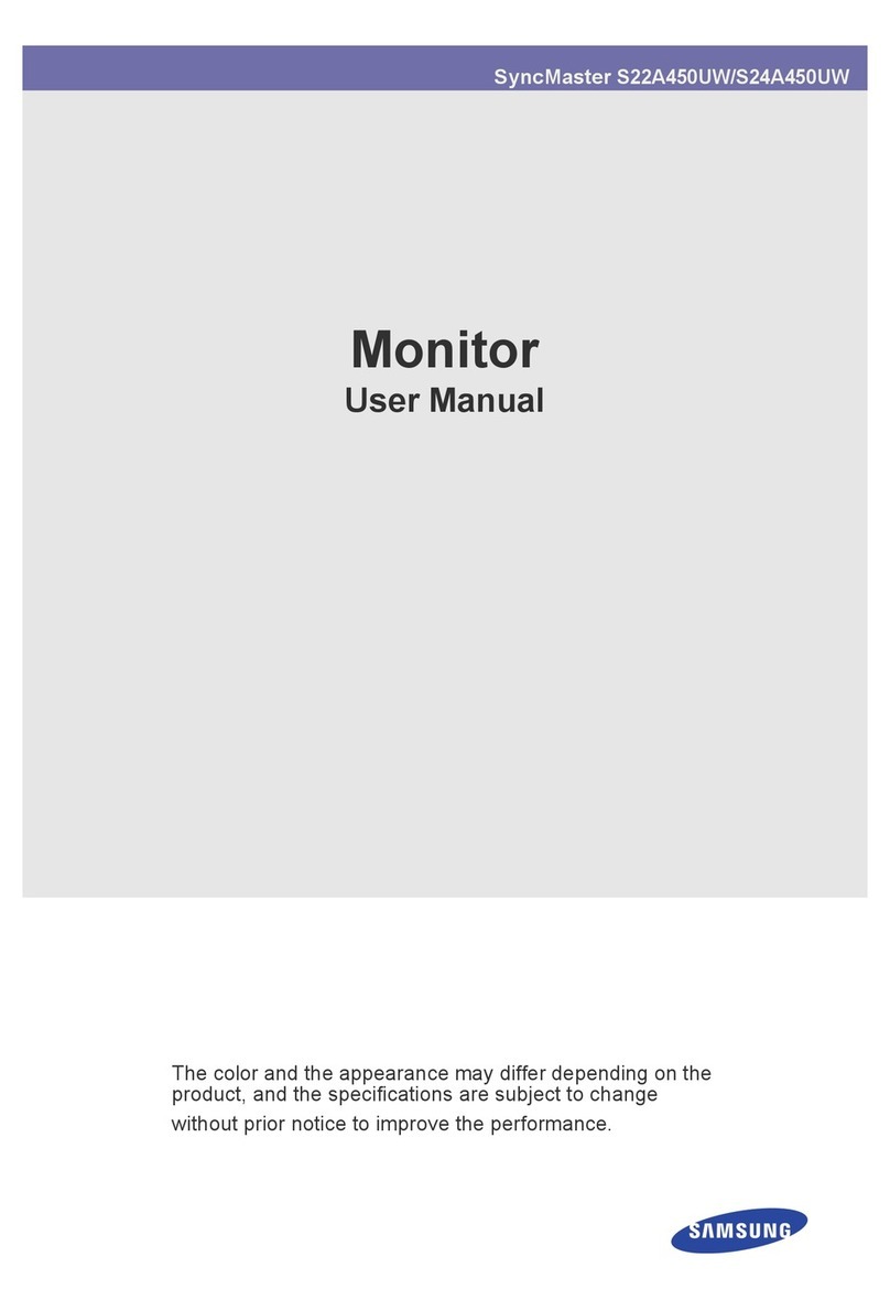Samsung SyncMaster S22A450UW User manual