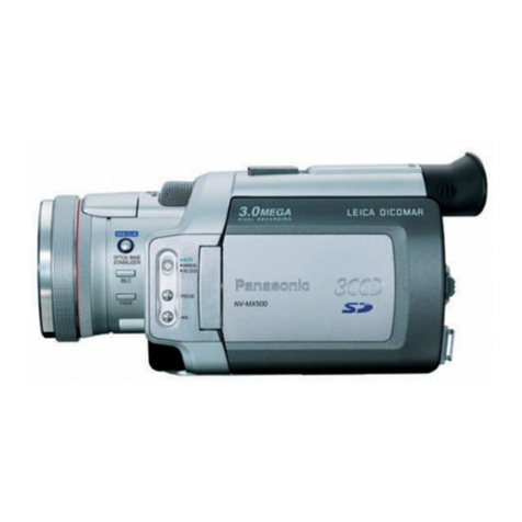 Panasonic NV-MX500B User manual