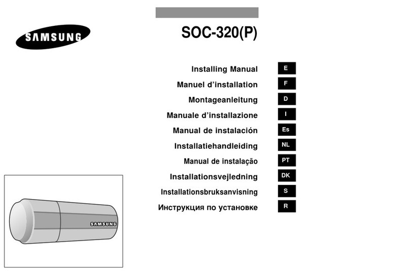 Samsung SOC-320(P) Instruction Manual